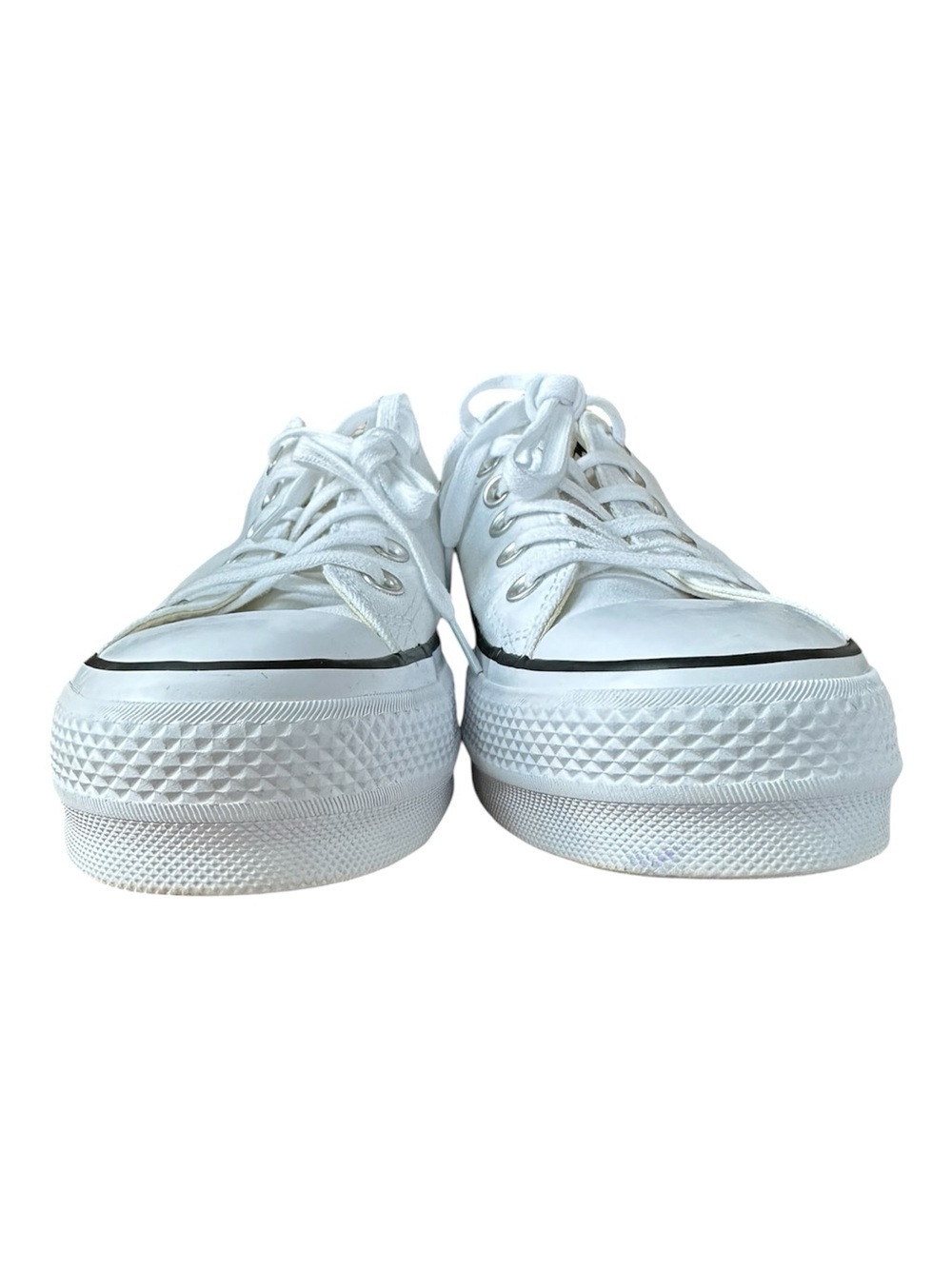 CONVERSE Chuck Taylor All Star Lift Platform Low Top Black/White Women's 8.5 - Picture 7 of 13